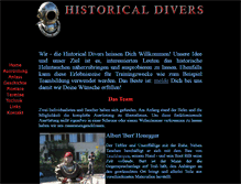 Tablet Screenshot of hist-divers.ch
